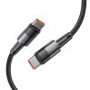 Tech-Protect Ultraboost Type C - Type C kábel PD 100W 5A 0.5m szürke-9319456607642 6 kép