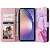 Samsung Galaxy A15 4G/5G Tech-Protect Wallet fliptok márvány mintás-5906203690152 2 kép