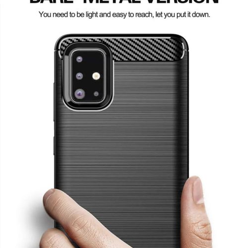 Huawei P Smart 2019 Nexeri Carbon Armored tok fekete