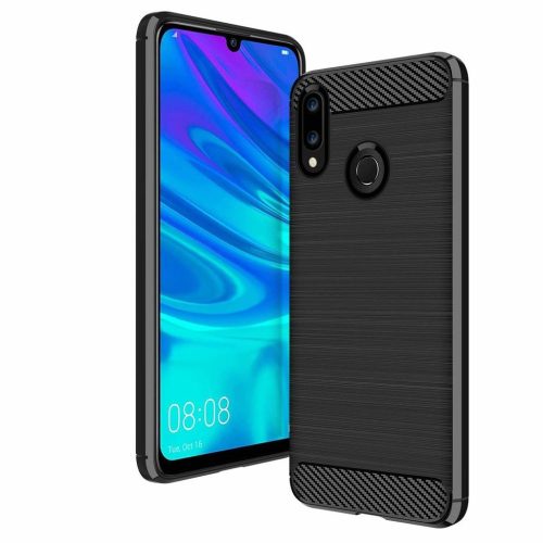 Huawei P Smart 2019 Nexeri Carbon Armored tok fekete-5904161105619 7 kép