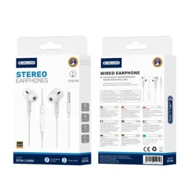 Jellico EP3A 3.5mm jack vezetékes fülhallgató mikrofonnal-6974929202828 1 kép