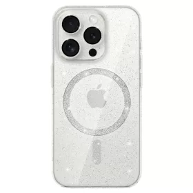 iPhone 15 Pro Glitter MagSafe tok átlátszó-5900217128328 1 kép