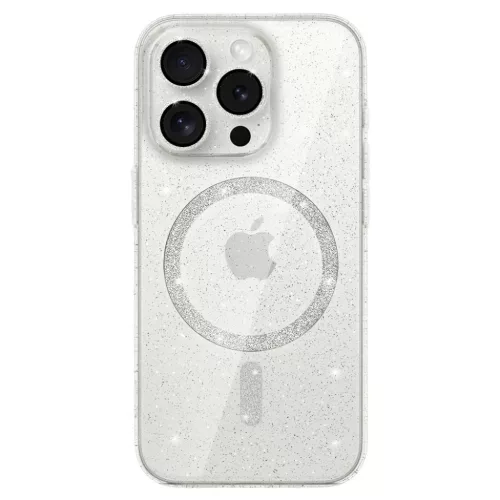 iPhone 15 Pro Glitter MagSafe tok átlátszó-5900217128328 1 kép