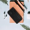 Samsung Galaxy A54 5G Razor Leather bőr fliptok fekete-5900217979319 7 kép