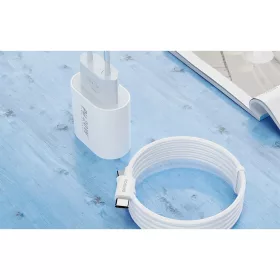 Foneng EU39 hálózati töltő adapter USB-C PD 3.0 20W + USB-C - USB--6970462517429 2 kép