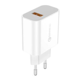 Foneng EU46 hálózati töltő adapter QC3.0 18W + USB-A - Lightning k-6970462518693 2 kép