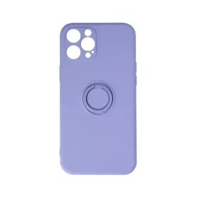 Samsung Galaxy S24 Ultra Szilikon tok hátlapi gyűrűvel lila-5907457711433 1 kép