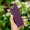 Samsung Galaxy S24 Satin tok burgundy-5907457711211 7 kép