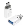 XO adapter NB256B OTG USB - USB-C fehér-6920680851867 1 kép