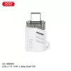 XO adapter NB256B OTG USB - USB-C fehér-6920680851867 5 kép