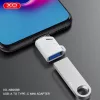 XO adapter NB256B OTG USB - USB-C fehér-6920680851867 7 kép