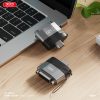 XO adapter GB013 HDMI - DVI szürke-6920680851416 4 kép