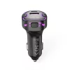 Bluetooth 5.3 FM Transmitter XO adó BCC12 MP3 autós töltő 3,1A fek-6920680850105 3 kép