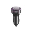 Bluetooth 5.3 FM Transmitter XO adó BCC12 MP3 autós töltő 3,1A fek-6920680850105 4 kép