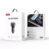 Bluetooth 5.3 FM Transmitter XO adó BCC12 MP3 autós töltő 3,1A fek-6920680850105 6 kép