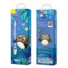 HOCO KX1 USB-A - Lightning kábel 1m, rózsaszín bagoly-6957531093657 3 kép