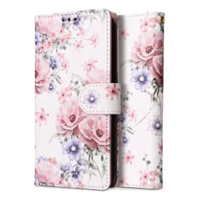 Samsung Galaxy M34 5G Tech-Protect Wallet fliptok virágmintás-5906203691203 5 kép