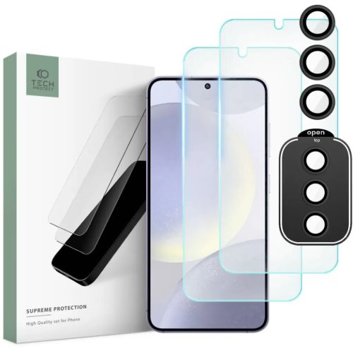 Samsung Galaxy A55 5G Tech-Protect Supreme kijelző és kameralencse v-5906203692088 5 kép