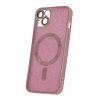 iPhone 11 Glitter Chrome Mag tok rózsaszín-5907457716506 1 kép