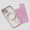 iPhone 11 Glitter Chrome Mag tok rózsaszín-5907457716506 5 kép