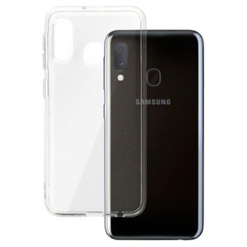 Vékony anti shock 2 mm hátlapvédő tok Samsung A20E áttetsző-5900217307181 8 kép
