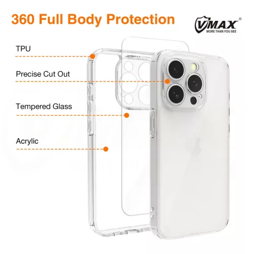 Samsung Galaxy A24 4G Vmax szett tok + 2.5D premium kijelzővédő üv-6976757301698 3 kép