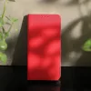 Oppo A79 Mágneses fliptok piros-5907457722521 9 kép