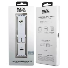 Apple Watch 38/40/41 mm Karl Lagerfeld Karl és Choupette Head NFT ór-3666339190095 2 kép