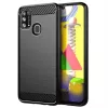 Samsung Galaxy M31 Nexeri Carbon Armored tok fekete-5903396058639 1 kép