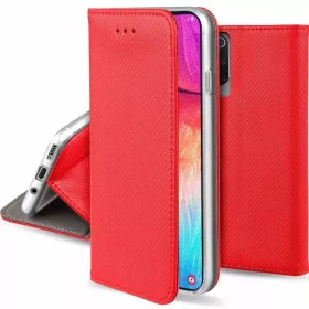 Huawei P8 Lite Mágneses fliptok piros-5902280688907 1 kép