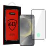 Samsung Galaxy S24 6D Kijelzővédő 9H Üvegfólia fekete (ujjlenyoma-5900217161967 1 kép