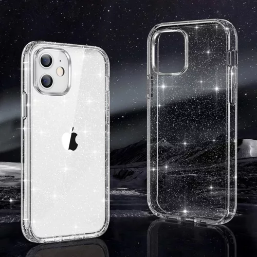 Xiaomi Redmi 13C Ultra Crystal Glitter Tok ezüst-5900217339762 4 kép