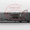 Samsung Galaxy S24 Ultra Ring Armor tok kihajtható támasszal fekete-5900217037811 4 kép