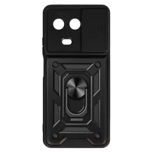 Realme 11 5G Slide Camera Armor tok kihajtható támasszal fekete-5900217289746 2 kép