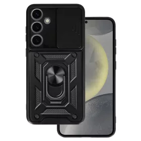 Samsung Galaxy A35 Slide Camera Armor tok kihajtható támasszal feket-5900217169949 1 kép