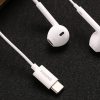 Foneng T15 vezetékes fülhallgató USB-C, 1.2 m (fehér)-6970462512868 2 kép