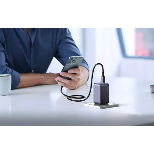 Ugreen Nexode Air 65W hálózati töltő adapter 1x USB-A + 2x USB-C (-6941876230426 4 kép
