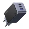 Ugreen Nexode Air 65W hálózati töltő adapter 1x USB-A + 2x USB-C (-6941876230426 5 kép