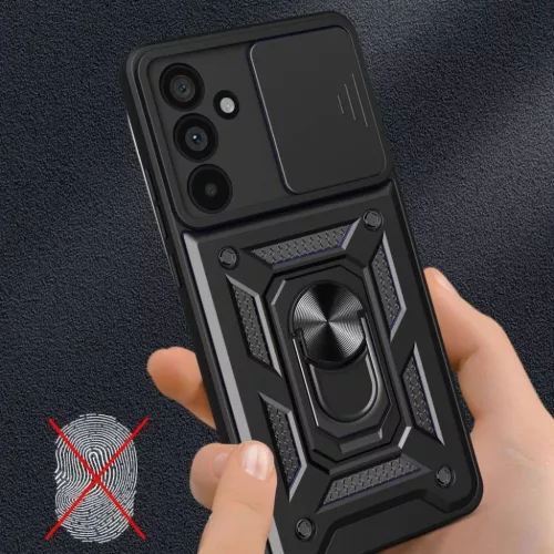 Samsung Galaxy M55 5G Nexeri CamShield Pro tok fekete-5905884812679 7 kép