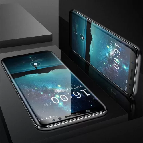 Wozinsky 6D kijelzővédő üvegfólia Samsung A50 fekete-7426825369147 3 kép