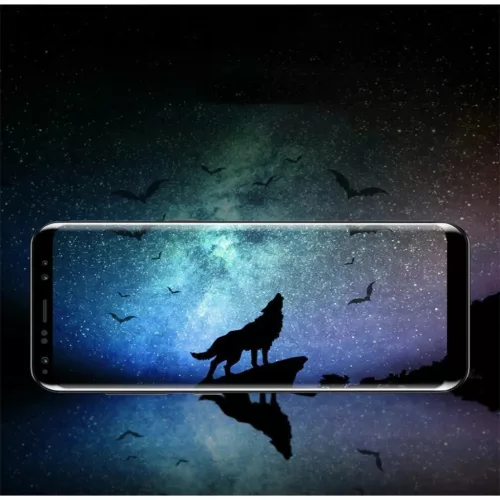 Wozinsky 6D kijelzővédő üvegfólia Samsung A50 fekete-7426825369147 6 kép