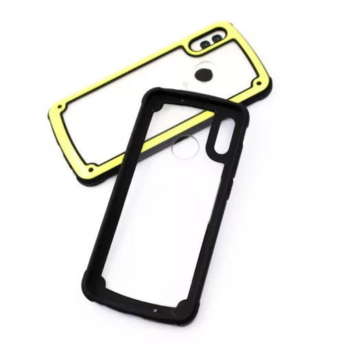 Samsung A50/A30 sárga tok Hybrid PC és TPU-7426825369642 5 kép