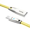 Hoco Jelly Knitted USB - Type-C kábel arany-6957531042792 4 kép