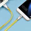 Hoco Jelly Knitted USB - Type-C kábel arany-6957531042792 6 kép