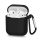 Airpods 1/2 ultravékony szilikon tok fekete-5900217315087 1 kép
