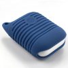 Airpods 1/2 fokozottan rezgésálló szilikon tok fehér-5900217315131 6 kép