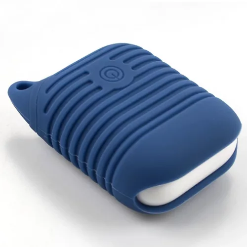 Airpods 1/2 fokozottan rezgésálló szilikon tok fehér-5900217315131 6 kép