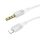 Borofone adapter BL19 audio jack 3,5 mm - Lightning kábel 1m fehér