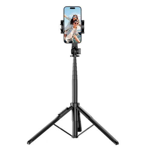 UGREEN 15062 selfie bot állvány Bluetooth távirányítóval (fekete-6941876210626 1 kép