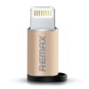 Remax Micro USB - Lightning adapter arany-6954851289814 1 kép